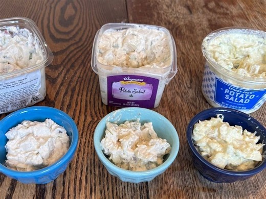 I tried potato salad from Trader Joe's, Whole Foods, and Wegmans. One stood out as the clear winner.