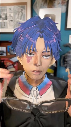 Marriagetoxin Gero-kun's makeup remover #marriagetoxin #animemakeup #makeupremoval #animecharacter