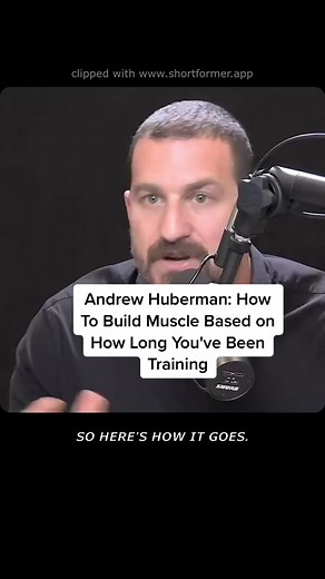 Credit: Huberman Lab Podcast Ep. 22 #andrew #huberman #fitness #workout #gym #resistanceexercise #muscle #weighttraining #exercise