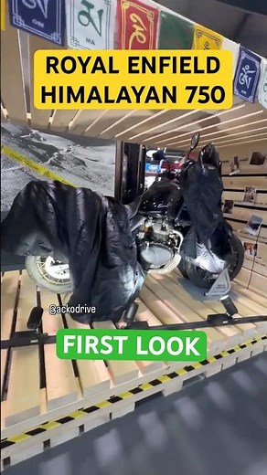 Royal Enfield Himalayan 750 - First Look at EICMA 2025 | Twin-Cylinder Adventure