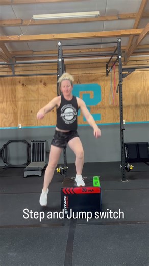 Lateral step up and overs