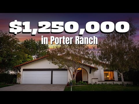 Porter Ranch Home Tour | Modern Single-Story Remodel with Indoor-Outdoor Living