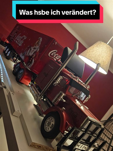 Moin. einwenig was verändert am lkw. #lkw #tamiya #modellbau #cocacola #rc @german_rc_girl @vanessaihrens