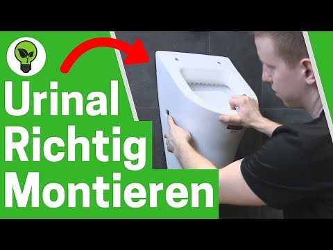 Urinal Montieren ✅ ULTIMATIVE ANLEITUNG: Wie Pissoir mit Deckel Richtig Einbauen & Befestigen???