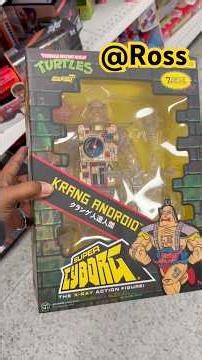 Super7 Krang Android (Clear) Found at Ross! 🤖🧠✨