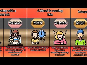 Man vs Woman : Different Ways They See Life