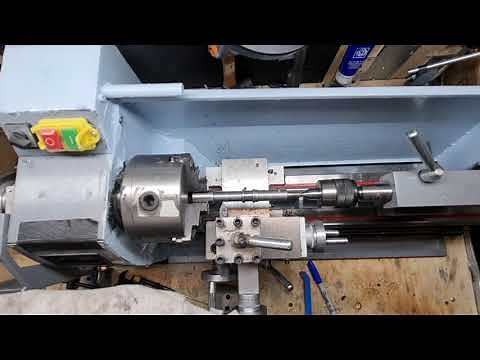 Chinese mini lathe review(part 6)1st metal cutting project & lathe/tool/operator performance review!