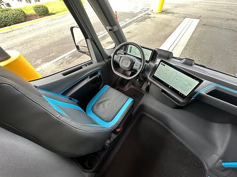Inside Amazon's electric Rivian delivery van