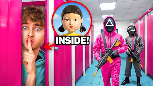 I Built Squid Game In Real Life! | Topper Guild Vlog