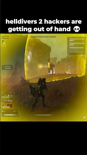 Helldivers 2 Hackers Are Getting OUT OF HAND 💀| #helldivers2 #gaming #shorts