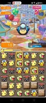 Pokemon Shuffle - Main Stage UX 283 Palpitoad (Itemless)