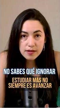 La razón por la que estudias pero no creces #carrera #desarrollo #mindset