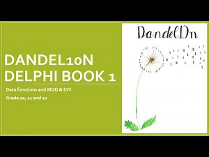 Grade 10 IT Lesson 2 Date Functions and DIV & MOD