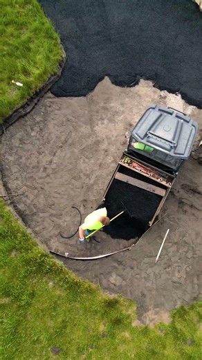 Porous Pave Sand Guard Bunker Liner Install at Macatawa Country Club