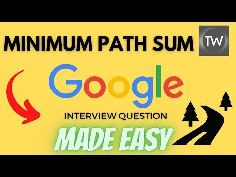 Minimum Path Sum - Leetcode 64 - Python