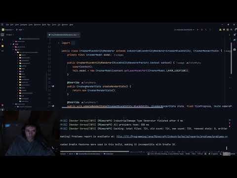 Developing Industria (Tech Mod) - Fabric 1.21.10 - Updating to 1.21.11