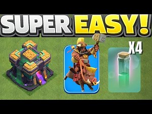 BEST TH14 Super Hog Riders Attack Strategy Guide | Clash of Clans |