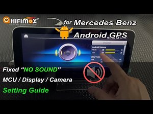 How To Setup Mercedes-Benz Android GPS screen? Mercedes Android navigation install retrofit guide