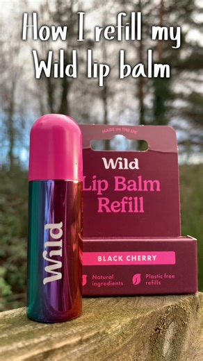 Wild Chrome Lip Balm: Hydration and Refillability