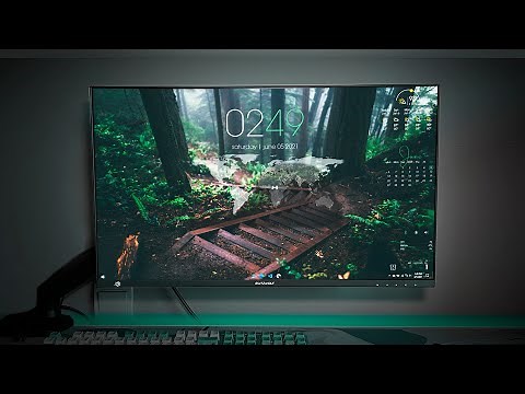 How to PERSONALIZE your Windows SETUP and DESKTOP (with just a few resources) 🈯 | CurTech