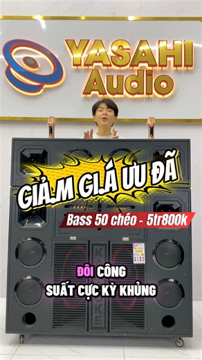 Y99 bass 50 công suất khủ.ng #loa #loakeokeocongsuatkhung #yasahi #loakeo
