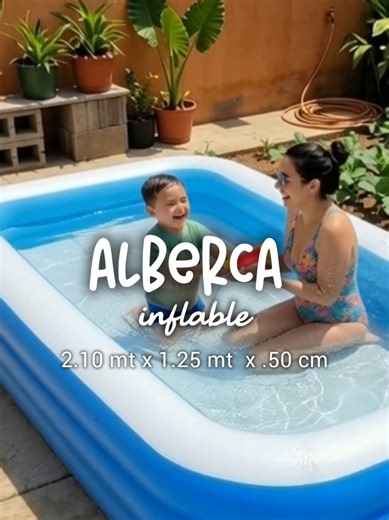 alberca inflable / piscina en casa que hacer en vacaciones / actividades para niños #lifestyle #shopping #tiktokshop #ventaquincenal #nikishop 🔥