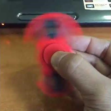 Red Batman Fidget Spinner Review
