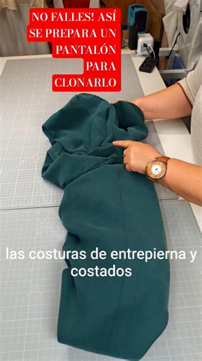 ¡No falles! Así se prepara un pantalón para CLONARLO