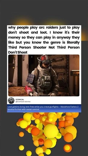 Arc Raiders bills itself as a "Shooter," but the meta and playerbase turned it into "Loot Simulator