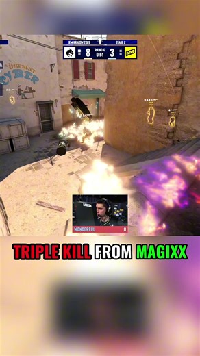 Magix's Dominance in CS2 Gameplay Highlights