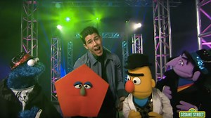 Nick Jonas lusts after shapes for 'Sesame Street'
