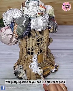 73K views · 3K reactions | Beautiful Handmade craft idea for home decor | Crafty hands | Facebook