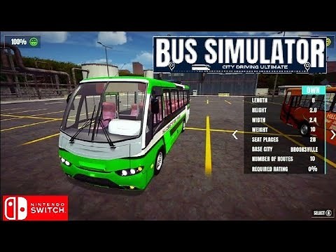 Bus Simulator City Driving Ultimate Nintendo switch gameplay