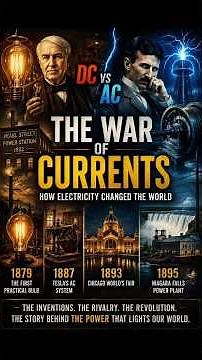 Edison vs Tesla — How Electricity Changed the World