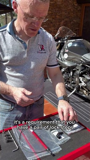 Motorcycle data - getting ready for some more with the 2D data recording fork sensor on my S1000RR