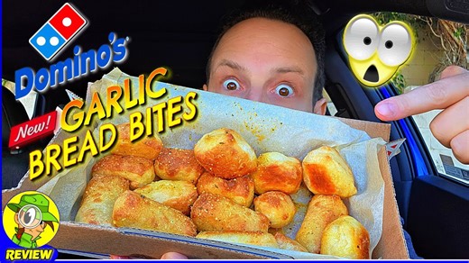 Trying Domino’s Garlic Bread Bites | Honest Review