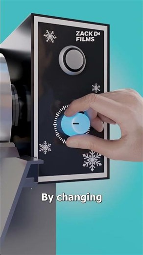 How An Ice Cream Snow Machine Works 🤔