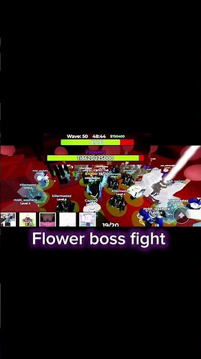 flower boss in ARG TD#roblox #gaming #gameplay #towerdefense #arg
