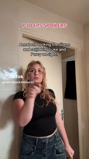 Annabeth's Daring Moves in Percy Jackson Episode 5