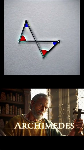 The Secret of Mathematical Harmony 🎶 #geometryart #archimedes #artofmath ➖🔢