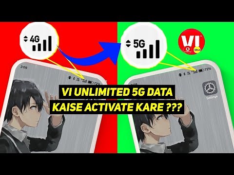 Vi Sim 5G Kaise Kare | Vi 5G Kaise Activate Kare | Vi 5G Activation | Vi 5G Unlimited Data | Vi 5G |