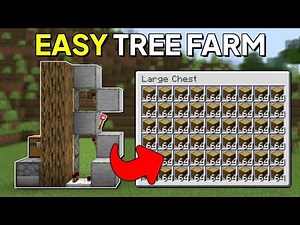 NEW BEST TREE FARM 1.21! Minecraft Tutorial