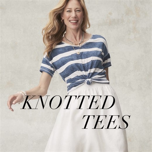 Refresh your summer wardrobe with tees and tops in NEW prints and styles for endless outfit options. | Chico's