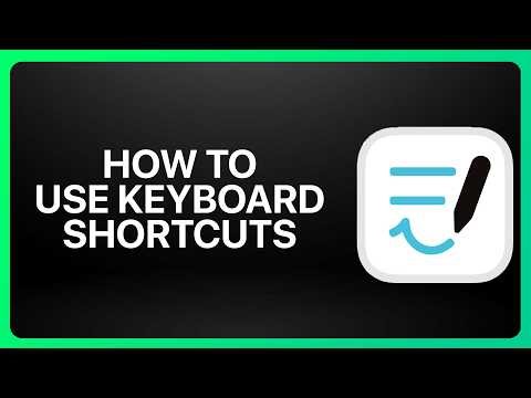 How To Use Keyboard Shortcuts in Goodnotes! Tutorial