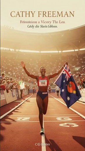 Cathy Freeman’s Historic Olympic Run 🥇 | Australia’s Most Emotional Victory #olympics #sydney2000