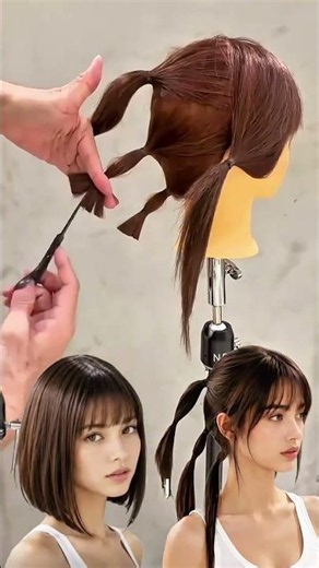 Never cut a bob the same way after seeing this #haircut #tutorial #shorts