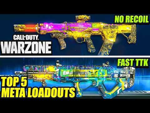 BLACK OPS 7 WARZONE: NEW TOP 5 META LOADOUTS in SEASON 2! (BO7 Warzone Best Loadouts) BO7 Best Guns