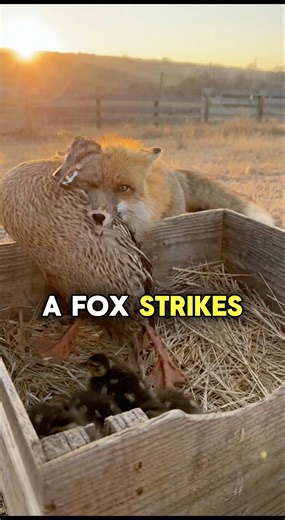 A Fox Strikes — Then a Hero Appears 🦊✨