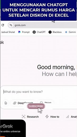 Using ChatGPT to Find Discount Price Formula in Excel #shorts #short #chatgpt