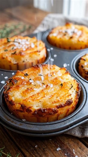 Mashed Potato Muffins Recipe Ingredients: 2 cups mashed potatoes (preferably leftover, but fresh works too) 1/2 cup shredded cheddar cheese (optional, but highly recommended!) 1/4 cup grated Parmesan cheese Full Recipe in First Coʍmеոτ Enjoy ❤️👇 | Air Fryer Daily Recipes